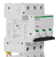 a9f54316 Schneider Electric Acti 9 iC60H MCB, 3P, 16A Curve C, 440V AC, 100 → 133V DC, 10 kA Breaking Capacity