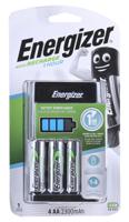 7638900307214 Energizer 1hr Charger Battery Charger For NiMH AA, AAA with UK plug, Batteries Included
