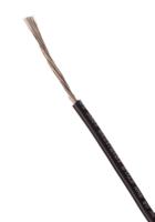 3079-bk001 Alpha Wire Hook-up Wire PVC Series Black 2.1 mm² Hook Up Wire, 14 AWG, 41/0.25 mm, 305m, PVC Insulation, 3079 BK001