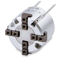 mhs4-25d SMC 4 Finger Double Action Pneumatic Gripper, MHS4-25D, Parallel Gripping Type