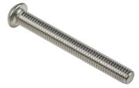 304-4716 RS PRO Stainless Steel Hex Socket Button Screw, ISO 7380, M6 x 50mm