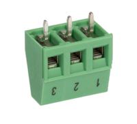 1889851 Phoenix Contact MKDS 1.5/3 BD:1-3 Series PCB Terminal Block, 3-Contact, 5mm Pitch, Through Hole Mount, 1-Row, Screw