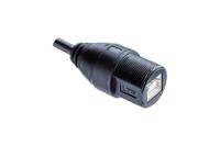 ua-20amfm-sl7a01 Amphenol Industrial Straight, Threaded Mount, Plug- Single Port Type USB Type A 2.0 IP67 USB C Connector