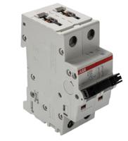 2cds252001r0217-s202-k1 ABB System Pro M Compact S200 MCB, 2P, 1A Curve K, 400V AC, 125V DC, 10 kA Breaking Capacity