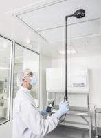 0635-9372 Testo Flügelrad-Sonde, Ø 100 mm Rotary Vane Probe, 15m/s Max, Measures Air Velocity, Temperature, Volume Air Flow