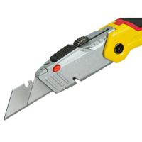 0-10-825 Stanley Safety Knife with Straight Blade, Retractable