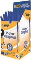 8373602 BIC Blue Ball Point Pen, 1 mm Tip Size