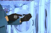 3454103-9 Mapa ULTRANE 541 Black Nitrile Material Handling Work Gloves, Size 9