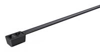 117-05460-t50ldh-pa66w-bk HellermannTyton Cable Tie, Double Headed, 395mm x 4.7 mm, Black Nylon, Pk-100