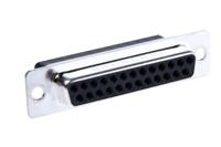 l177rrb25s Amphenol Communications Solutions L177RR 25 Way Cable Mount D-sub Connector Socket, 2.77mm Pitch