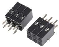 251-8216 RS PRO Straight Through Hole Mount PCB Socket, 6-Contact, 2-Row, 2.54mm Pitch, Solder Termination