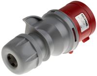 2133237-7 Scame, Optima IP44 Red Cable Mount 6P + E Industrial Power Plug, Rated At 32A, 415 V