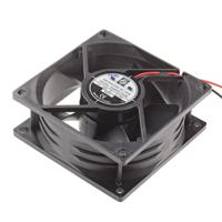 619-7166 RS PRO Axial Fan, 24 V dc, DC Operation, 84.9m³/h, 2.2W, 120mA Max, 80 x 80 x 32mm