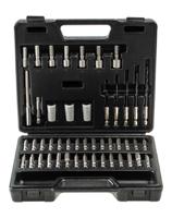 202-9738 RS PRO Driver Bit Set 48 Pieces, Hexagon, Phillips, Pozidriv, Slotted, Star