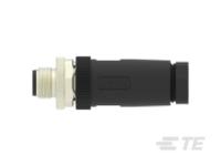 t4111002081-000 TE Connectivity Circular Connector, 8 Contacts, Free Hanging, M12 Connector, Plug, Male, IP67, M12 Series