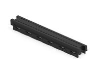 244633-e ERNI SMC Series Straight Surface PCB Header, 12 Contact(s), 2 Row, Shrouded