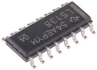 sn74ls138d Texas Instruments SN74LS138D, Decoder, 16-Pin SOIC