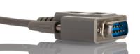 266-8488 RS PRO Male 9 Pin D-sub to Male 9 Pin D-sub Serial Cable, 2m PVC