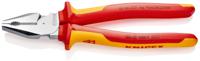 02-06-225 Knipex Combination Pliers, 225 mm Overall, Straight Tip, VDE/1000V