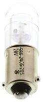 586-2406-205f Dialight White LED Indicator Lamp, 28V dc, BA9s Base, 10mm Diameter, 412mcd