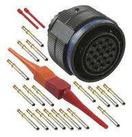 d3899926wd19sn Amphenol Limited, D38999 19 Way Free Hanging MIL Spec Circular Connector PlugGreen, Socket Contacts,Shell Size 15,