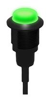 s18lgxxpq Banner Green Panel Mount Indicator, 10 → 30V dc, 18mm Mounting Hole Size