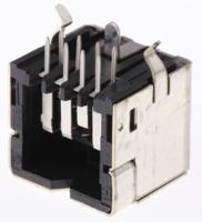 1658998-1 TE Connectivity 8 Pole Right Angle Miniature Din Socket, 1A, 30 V ac, Female, Through Hole
