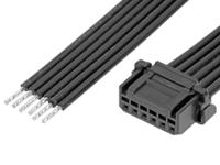 219653-1061 Molex 6 Way Female Micro-One Unterminated Wire to Board Cable