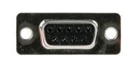 119998-2835 ITT Cannon ZD* 9 Way Panel Mount D-sub Connector Socket, 2.84mm Pitch