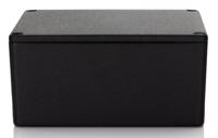 1550cbk Hammond 1550 Series Black Die Cast Aluminium Enclosure, IP54, Black Lid, 115 x 90 x 55mm