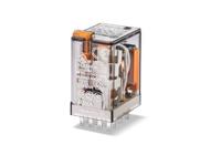 553491250094 Finder Plug In Relay, 125V dc Coil, 7A Switching Current, 4PDT
