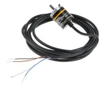 e6a2-cw5c-100pr-2m Omron E6A2 Series Incremental Incremental Encoder, 100 ppr, NPN Open Collector Signal, Solid Type, 4mm Shaft