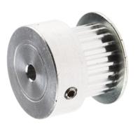 p22mxl025fb RS PRO Timing Belt Pulley, Aluminium, Zinc Plated Steel 6.4mm Belt Width x 2mm Pitch, 22 Tooth