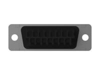 1-745494-5 TE Connectivity AMPLIMITE HDE 2 Way Horizontal Cable Mount D-sub Connector Plug, 2.77?mm Pitch