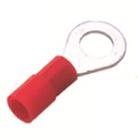 178-7260 RS PRO Insulated Ring Terminal, 5.3mm Stud Size, 0.5mm² to 1.5mm² Wire Size, Red