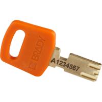 150230 Brady LOTO-101 Key Weatherproof Nylon, Plastic Padlock, 6.35mm Shackle, 38.00mm Body
