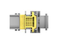 2-1703818-1 TE Connectivity, HDSCS Automotive Connector Socket Grey 4 Way