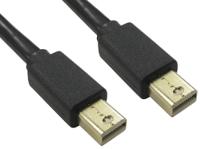 182-8795 RS PRO Male Mini DisplayPort to Male Mini DisplayPort, PVC  Cable, 1080p, 2m