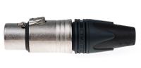 nc7fxx Neutrik Cable Mount XLR Connector, Female, 50 V, 7 Way, Silver over Nickel Plating