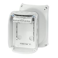 kf-1006-g HENSEL KF Series Grey Polycarbonate Terminal Box, IP66, IP67, IP69, 5 Terminals, 77 x 180 x 130mm