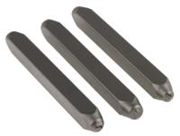 251-772 RS PRO 3mm x 9 Piece Engraving Punch Set, (0 → 9)