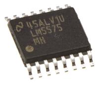 lm5575mhnopb Texas Instruments, LM5575MH/NOPB Step-Down Switching Regulator, 1-Channel 1.5A Adjustable 16-Pin, TSSOP
