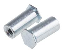 827-489 RS PRO Steel Zinc Plated Self-Clinching Standoff, M3