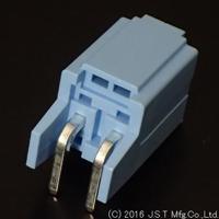 s02b-psile-a1-lfsn JST PSI Series Right Angle Through Hole PCB Header, 2 Contact(s), 4 mm Pitch, 1 Row, Shrouded