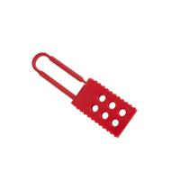 k20518 Kasp Red 1-Lock Nylon Hasp Lockout, 18mm Shackle
