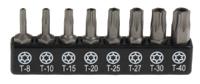 615-9170 RS PRO Driver Bit Set 8 Pieces, Tamperproof Star