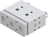 dfm-32-30-p-a-gf Festo Pneumatic Guided Cylinder - 170856, 32mm Bore, 30mm Stroke, DFM Series, Double Acting
