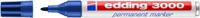 4-3000003 Edding Broad Tip Blue Marker Pen