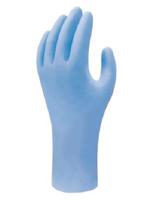sho7500 Showa Blue Powder-Free Nitrile Disposable Gloves, Size XL, 100 per Pack