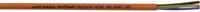 0046008 Lapp ÖLFLEX Flexible Multicore 1 mm² 3 Core Power Cable, Brown/Red Silicone, 50m